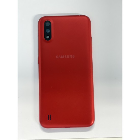 TAMPA TRASEIRA SAMSUNG GALAXY A01/A015 VERMEHLO